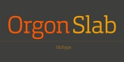 Orgon Slab font download
