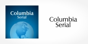 Columbia Serial font download