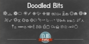 DJB Doodled Bits font download