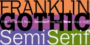 Franklin Gothic Raw Semi Serif font download