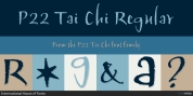 P22 Tai Chi font download