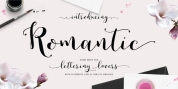Romantic font download