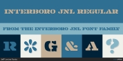 Interboro JNL font download