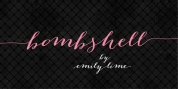Bombshell Pro font download