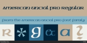 American Uncial Pro font download