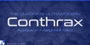 Conthrax font download