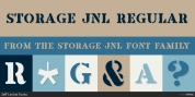 Storage JNL font download