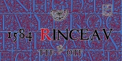 1584 Rinceau font download