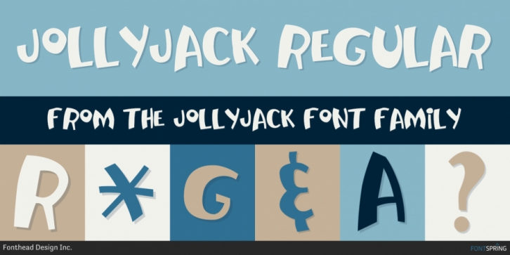 JollyJack font preview