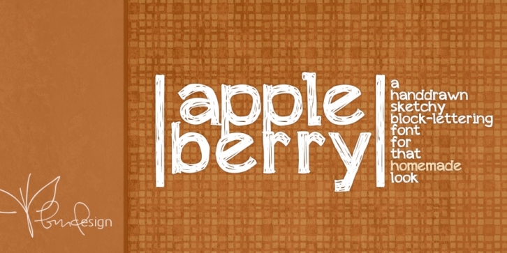 Appleberry font preview