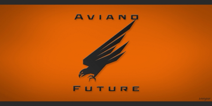 Aviano Future font preview