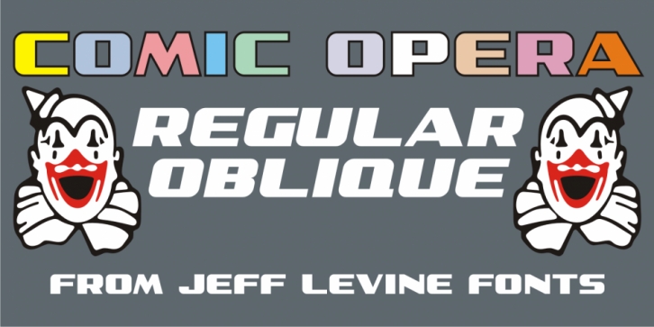 Comic Opera JNL font preview
