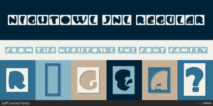 Nightowl JNL font preview