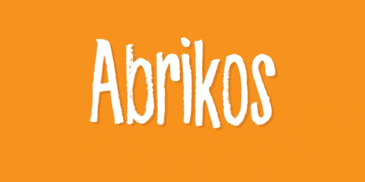 Abrikos font preview