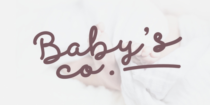 Discobaby font preview