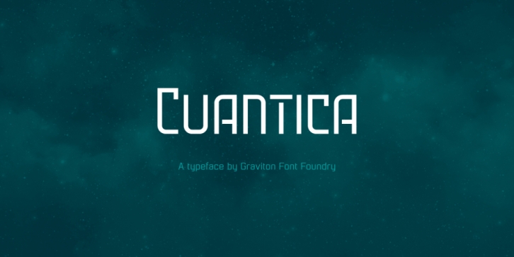 Cuantica font preview