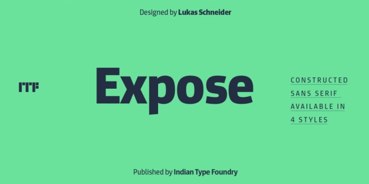 Expose font preview