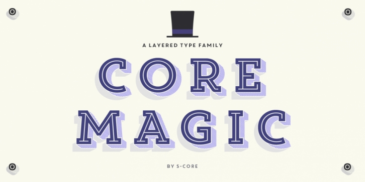 Core Magic font preview