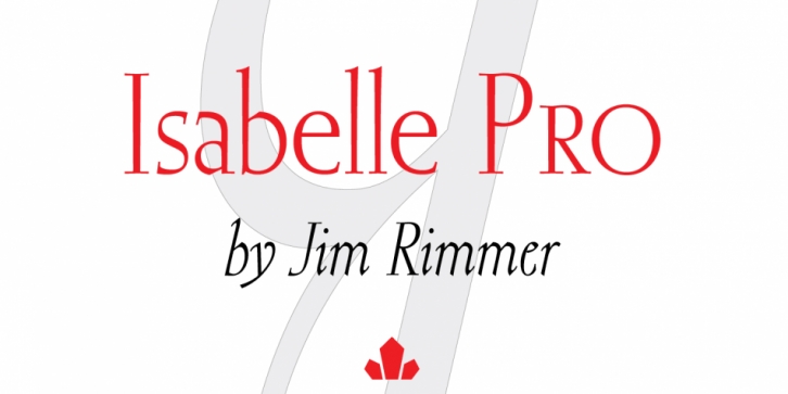 Isabelle Pro font preview