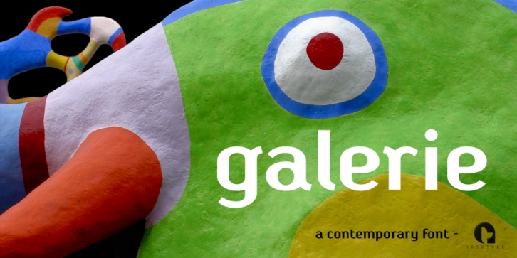 Galerie font preview