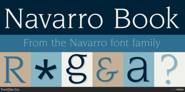 Navarro font preview