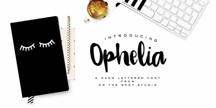 Ophelia font preview