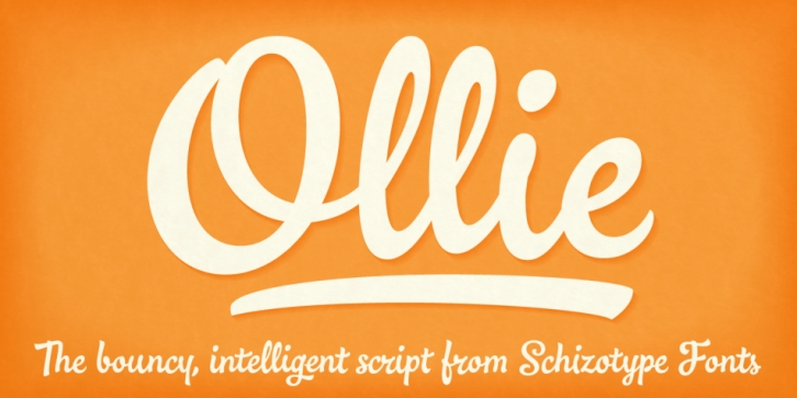 Ollie font preview