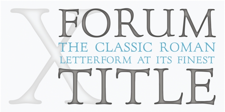 LTC Forum Titling font preview
