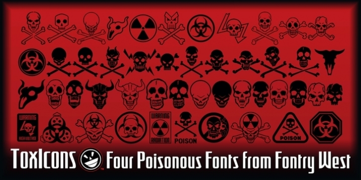 ToxIcons font preview