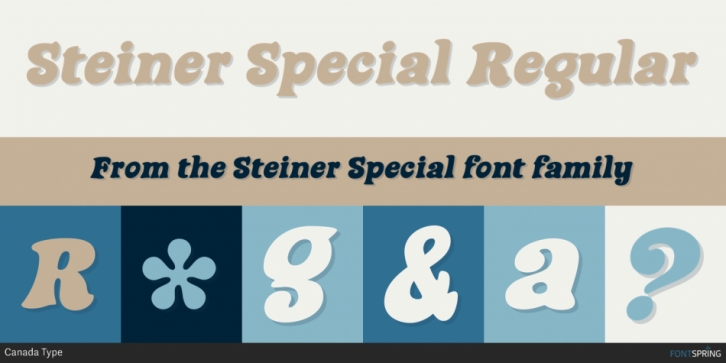 Steiner Special font preview