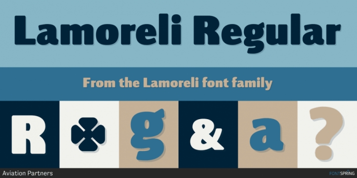 Lamoreli font preview