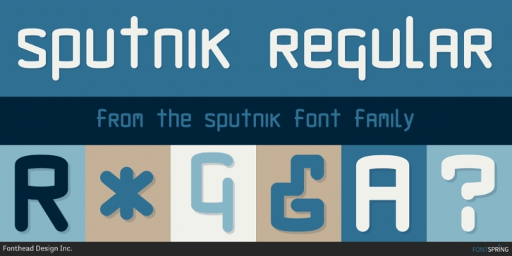 Sputnik font preview