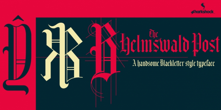 Helmswald Post font preview