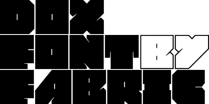 Dox font preview