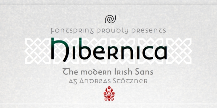 Hibernica font preview