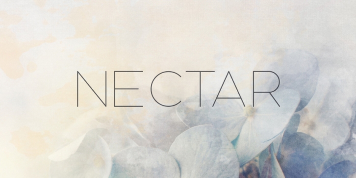 Nectar font preview