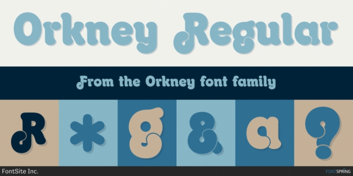 Orkney font preview