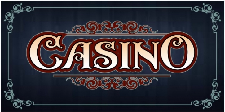 Casino font preview