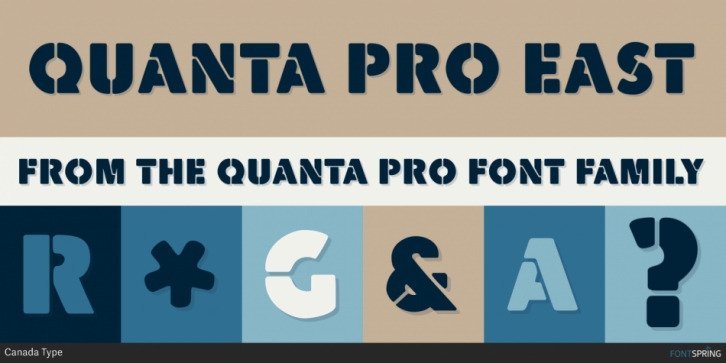 Quanta Pro font preview