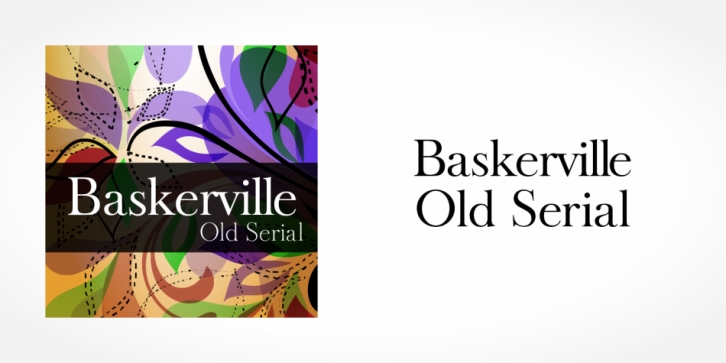 Baskerville Old Serial font preview