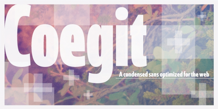 Coegit font preview
