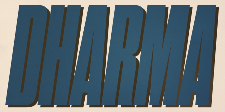Dharma Gothic C font preview