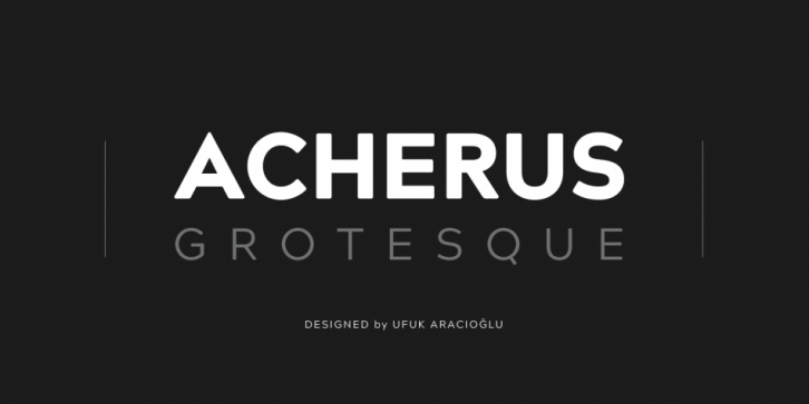 Acherus Grotesque font preview
