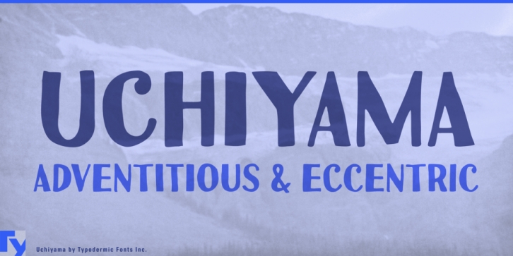 Uchiyama font preview