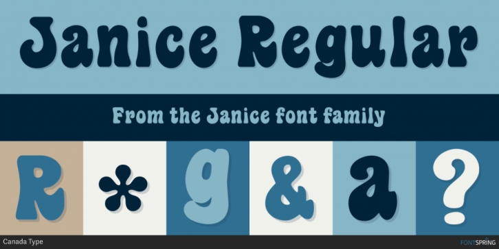 Janice font preview