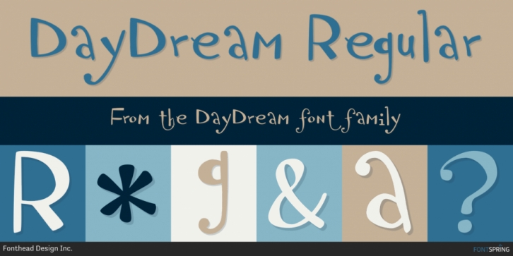 DayDream font preview