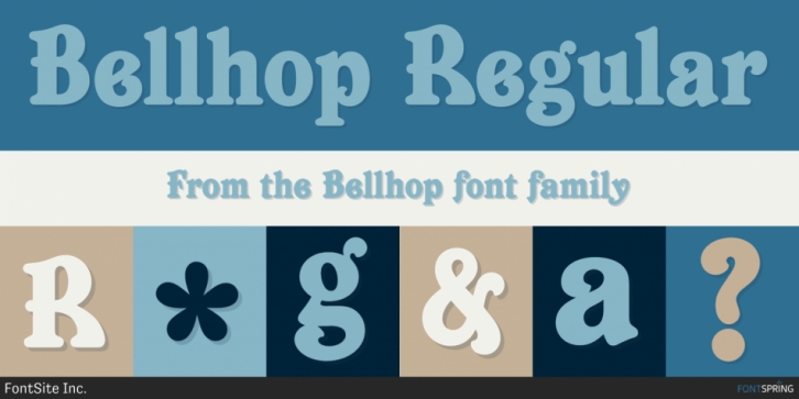 Bellhop font preview