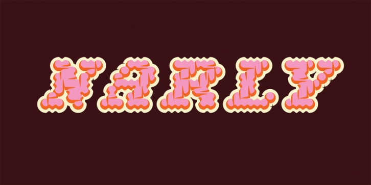 Narly font preview