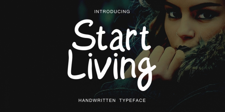 Start Living font preview