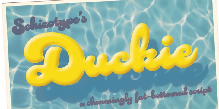 Duckie font preview